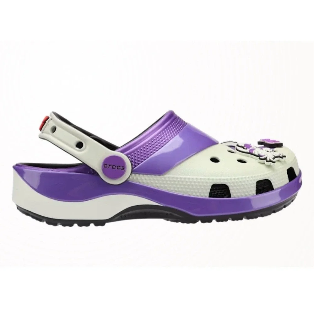 Crocs Dragon Ball Z Frieza Classic Clogs Purple White Mens 12 211202-90H